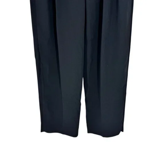 Marella 365 Arles Black Long Trouser Pleated Pants Size 6 NWT - Picture 5 of 9